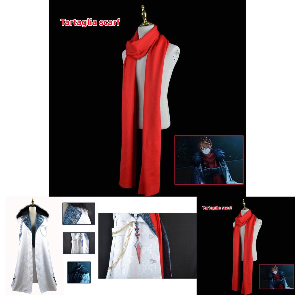 Oryginalny Kostium Cosplay Trial Impact Płaszcz Tartaglii Strój na Imprezę Halloweenową