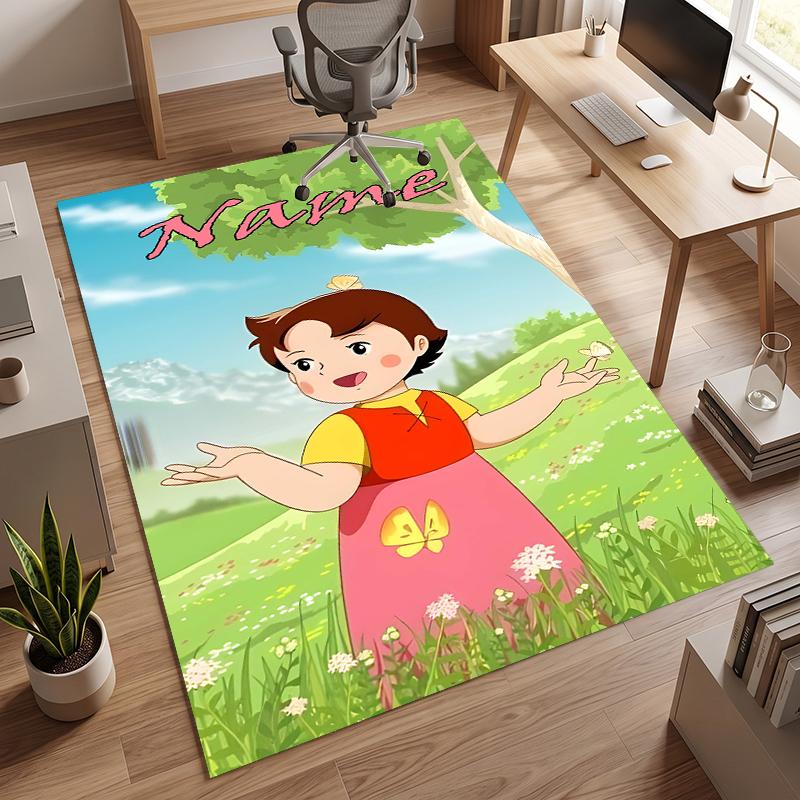 Heidi (1) Personalized name Office Carpet Stylish Decor for Living Room Bedroom Kitchen