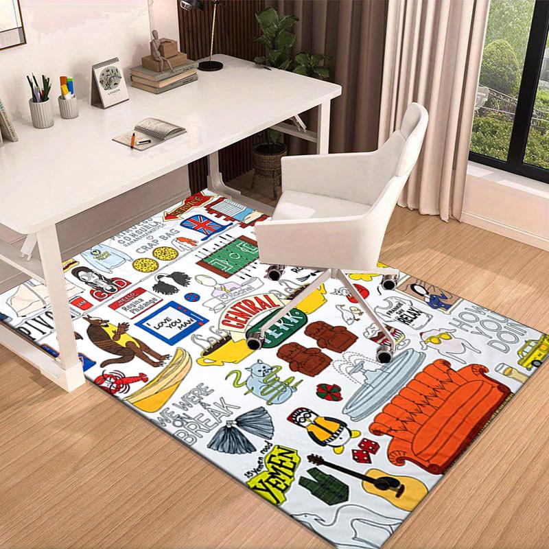 Friends Show Elements Carpet, Chair Rug,Rug for Office Bedroom living rooms, Doormat decor Fan Gift Christmas Gift