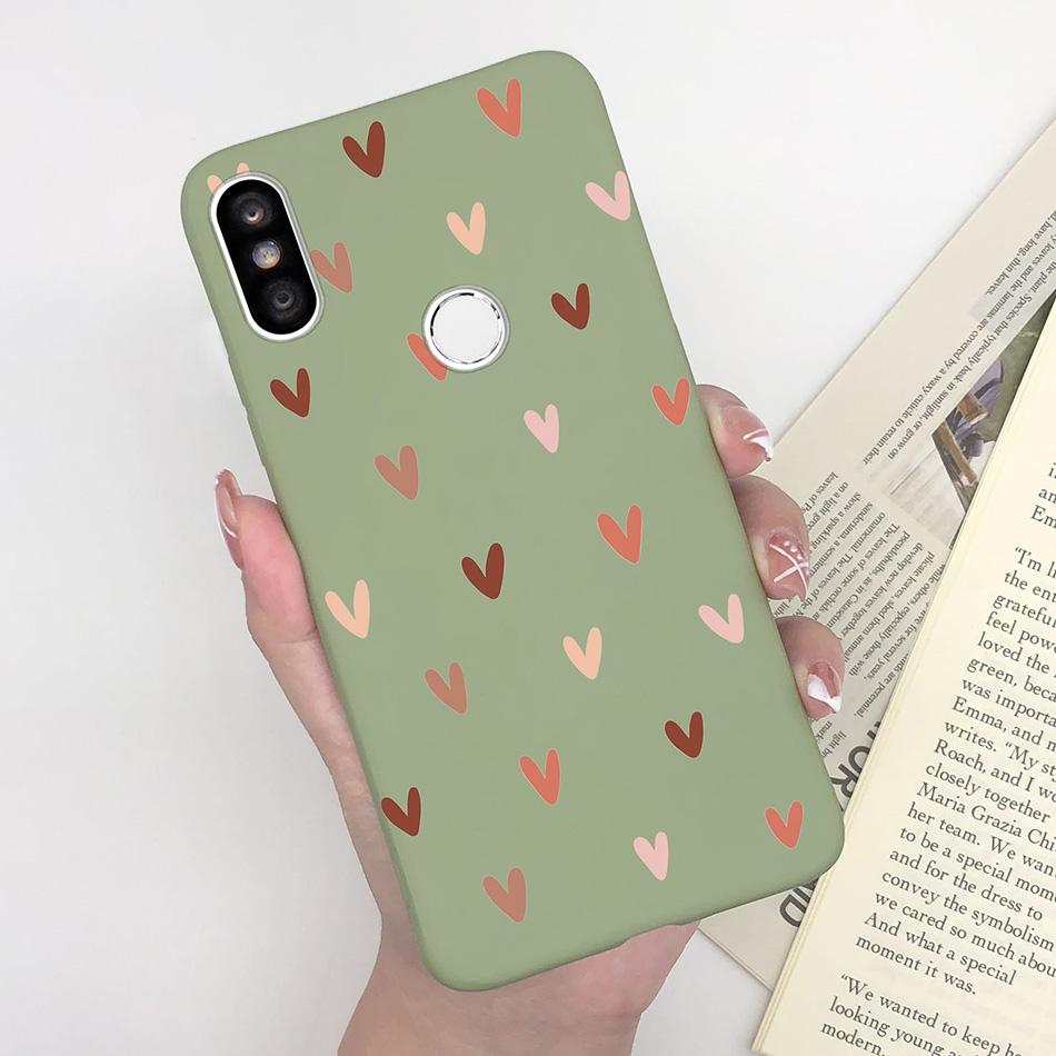 Case For Xiaomi Redmi S2 Y2 Cover Soft Matte Cute Pattern Silicone TPU Phone Case for Xiaomi RedmiS2 S 2 Y 2 Cases Back Cover