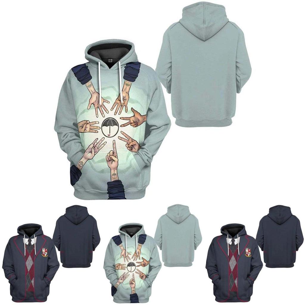 The Umbrella Academy Kostüm Kapuzenjacke, weicher und bequemer Pullover