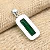 Beauteous Green Onyx Gemstone Handmade 925 Sterling ISlver Jewelry Pendant For Wedding Gift