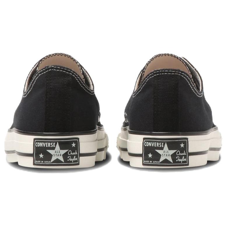 Converse All Star J Vtg 57 Ox Comfortable Casual Durable Low Top Canvas Shoes Unisex Sneakers Black 31309740