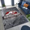Classic Jurassic Park Dinosaur Movie Tyrannosaurus Rex Rug for Bedroom Living Room Sofa Home Doormat Decor,Non-slip Floor Mat