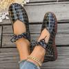 Hot Sale Shoes Female 2025 Autumn New Hand-sewn Women's Flat Shoes Outdoor Fashion Casual Walking Shoes