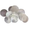 Natural Mica Seashell Wind Chime: Mother-of-Pearl Decorative Lighting Fixture with Mirror Shell and Wedding Accessories – Free Shipping.
