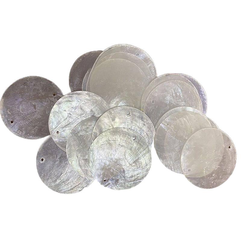 Natural Mica Seashell Wind Chime: Mother-of-Pearl Decorative Lighting Fixture with Mirror Shell and Wedding Accessories – Free Shipping.