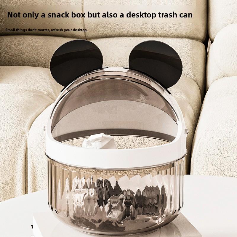 Desktop Cartoon Snacks Aufbewahrungsbox mit Deckel