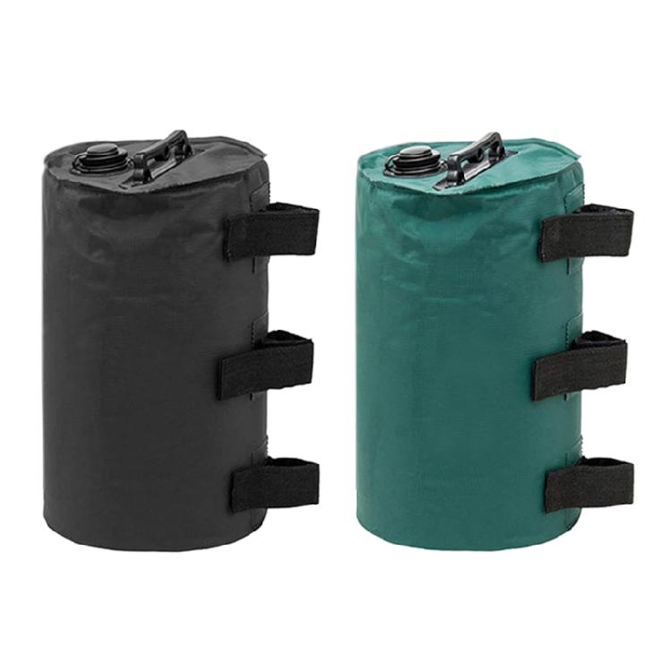 Zelt Wassersack PVC Überdachung Verstärkter Wassersack Halterung Befestigt Sandsack Outdoor Zelt Befestigter Wassersack Beintasche