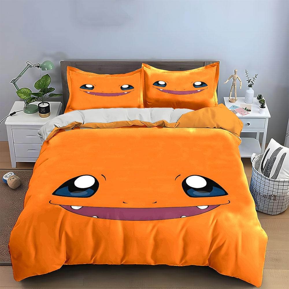 Smiling Cartoon Face Design. Bedding Sets Duvet Cover Sets Duvet Covers Pillowcases(1 * Duvet Cover 2 * Pillowcases, Without Duvet Insert)