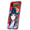 A-Apothecary D-Diaries Maomao Cover Phone Case For Samsung Galaxy Z Flip 7 6 5 4 3 5G Flip7 Flip6 Flip5 Flip4 Flip3 Black Fundas