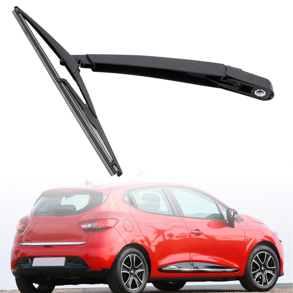 Artudatech Rear Window Windshield Wiper Arm Blade Set For Renault Clio II 1998-2012