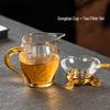 Glass Fairness Pitcher with Tea Strainer Set