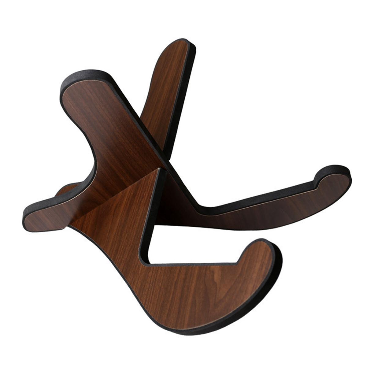 

Miwayer Guitar Stand Wood Thickened Universal, with 0.12 Inch Soft Leather Ddge, Used for Acoustic, Classical Guitar, Bass