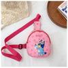 Pattern Bluey Kids Shoulder Crossbody Chest Bag Animal Outdoor Cartoon Gift