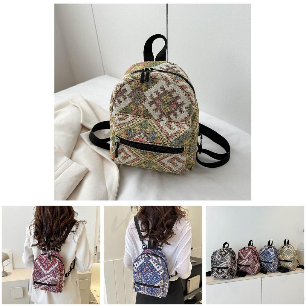 Stilvoller Neuer Damen-Canvas-Rucksack 2023 Mit Einzigartiger Stickerei Und Trendigem Design
