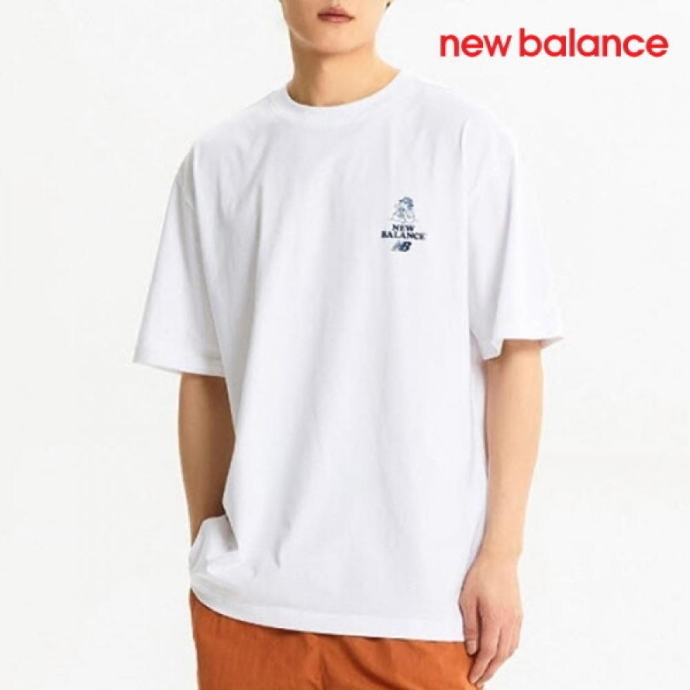 

New Balance Бостонская футболка с коротким рукавом Nbnee21523 FREE/L