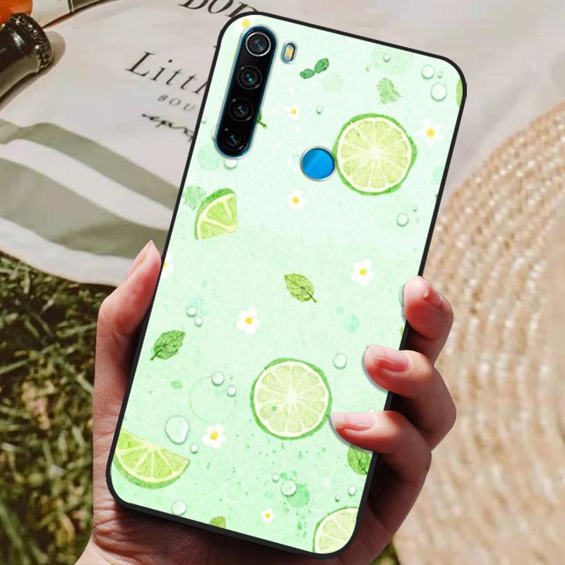 For Xiaomi Redmi Note 8 2021 / 8T Back Cover Silicone Phone Case For Redmi Note 8T Note8T 8 T Funda Note8 Pro Coque Bumper Shell