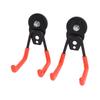 2 Pcs Open Hooks Slip Resistance Heavy Duty Large Magnet Garage Hooks with PVC Coating