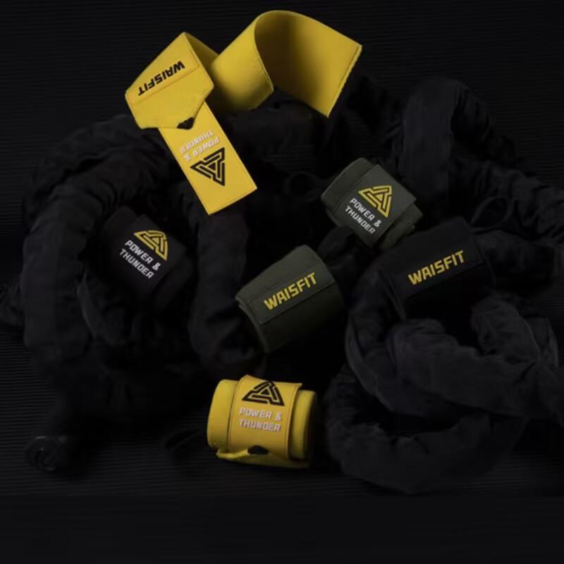 1 Pair Premium Wrist Support Fitness Wristbands Protect Your Wrist During GYM Workouts Ideal for Intense Bench Press Deadlift 1