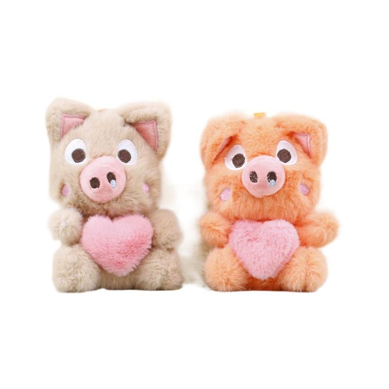 And Lovable Soft Pig Plush Keychain Cute Pig Bag Accessory In Multiple Colors
