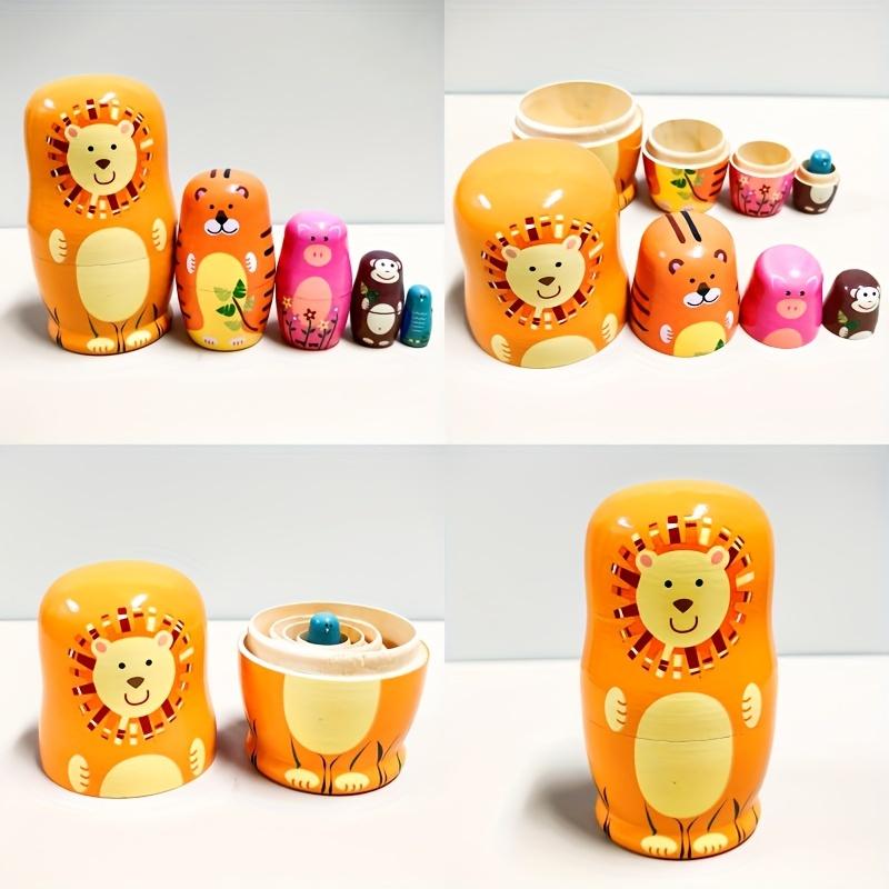 Russian Nesting Doll Wooden-Christmas,birthdays,resurrection other holidays children's toys- friends, family holiday gifts - home, offices,ornaments