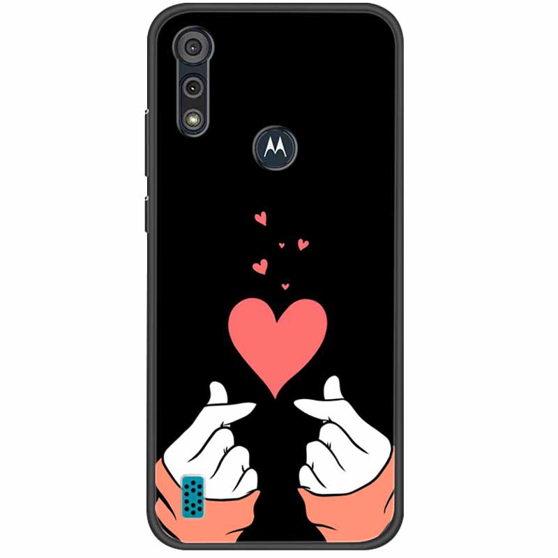 For Moto E 2020 Case G Pro Fast Shockproof Silicone Soft Fashion TPU Phone Cover For Motorola Moto E6s 2020 Cases Luxury Cute