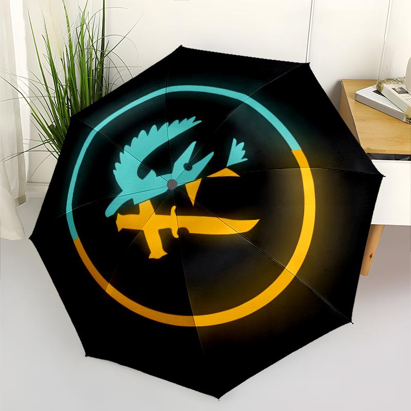 CSGO Fashionable Automatic Opening/Closing Folding Umbrella. Portable and Foldable, Ideal for Gift, Travel, and Daily Use.