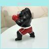 Figurina di Gorilla Pugile in Resina con Design Animale per Arredamento Casa e Collezionisti