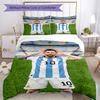 Ložní povlečení Messi Prodyšný povlak na přikrývku s povlaky na polštáře Dekorativní povlečení do ložnice Domácí dekorace Dárek k narozeninám