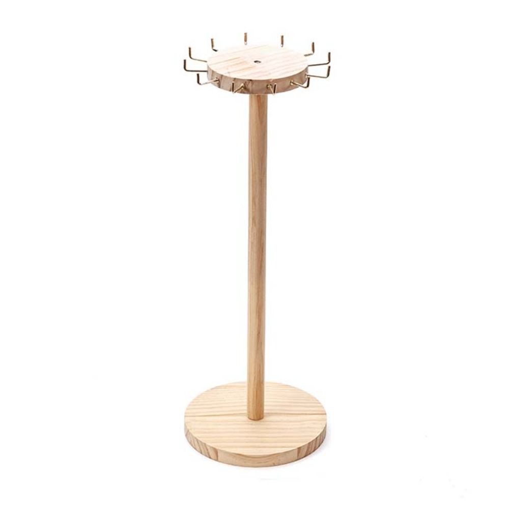 Pendant Bracelets Necklace Earrings Holder Display Stand Jewelry Storage Rack Desktop