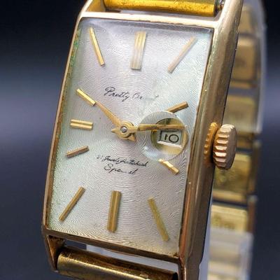Used Orient Pretty [Rare/working Item] 14KGF Manual Winding Vintage