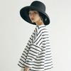 Fashion Boho Straw Hat Wide Brim Visor Weave Hat Lightweight Breathable Beach Hat Summer