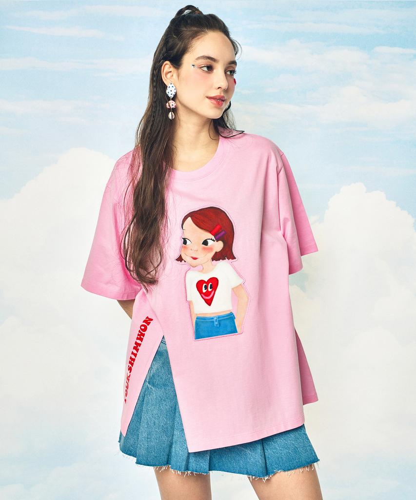 Yugsimwon Side Slit T-Shirt F Lia