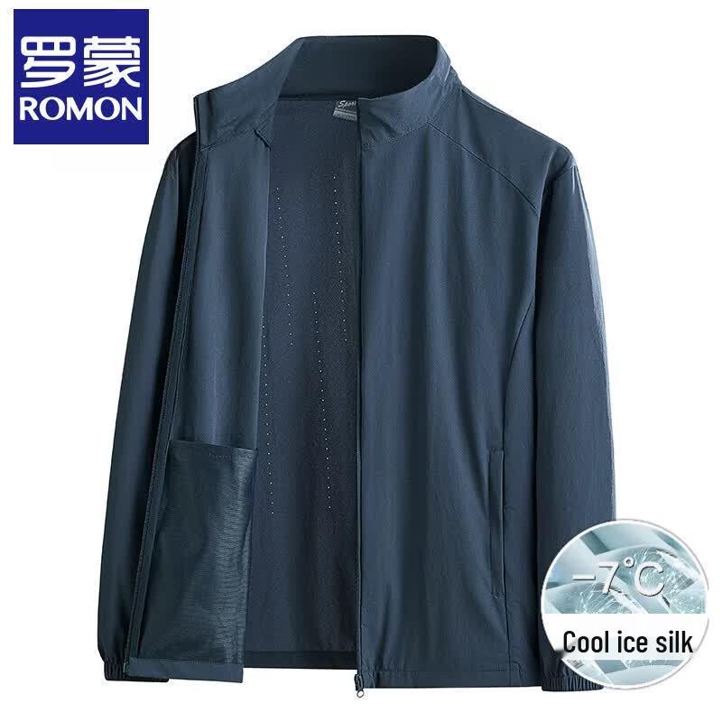 Romon Men s Ice Silk UPF50+ Sun Protection Jacket L
