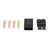 RC Plane Connectors Male Female Pair Reusable RC Adapter Strong Toughness Plastic RC Adapter Plugs for Aircraft Models