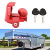Trailer Hitch Lock with Keys High Security Heavy Duty   Fit RV Coupler Lock for 1 7Celsius8inch 2inch 2 5Celsius16inch Couplers
