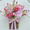 2025 New 2025 New Spring Wreath Simulation Garland Plant Door Hanging Home Hanging Basket Decoration
