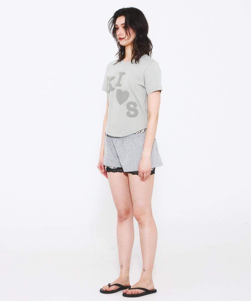 Kimseupeulesikoteunmakes Messi Kith Logo T-Shirt Khaki