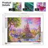 5D DIY Diamond Painting House Landscape Cross Stitch Kits Embroidery Needlework Sets Mosaic Waterfall Home Decor 30x40cm