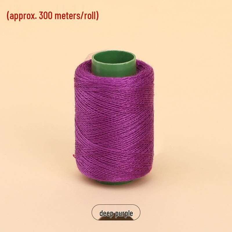 Schwarz & Weiß Haushaltsnähgarnrollen - Ideal zum Flicken von Kleidung & Quilts