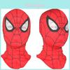 Vibrant Kids Spiderman Mask Full Head Cosplay With Soft Gloves For Halloween Fun