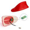 Car Shark Fin Antenna FM AM Radio Roof Aerial Signal Receiver Universal Auto Exterior Antenna for Enhanced Reception