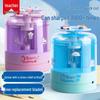 Automatic Electric Pencil Sharpener for Elementary Students - Pressure-Relief Design, Ideal for Kids