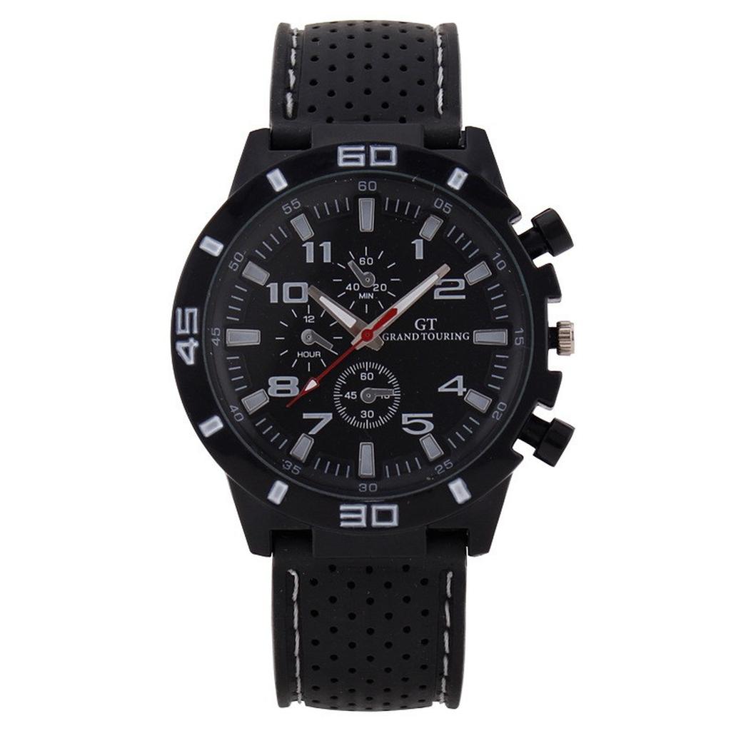 Men's Waterproof Luminous Running Alarm Clock Watch
