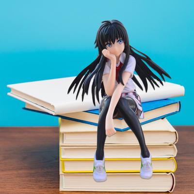 Model Toy Yukinoshita Yukino Anime Action Figure Car Decoration PVC Decorative Miniature Collectible for Kids