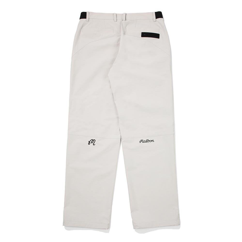 MALBON GOLF Semi-Loose Fit Jogger Pants Greyish Beige (Man)