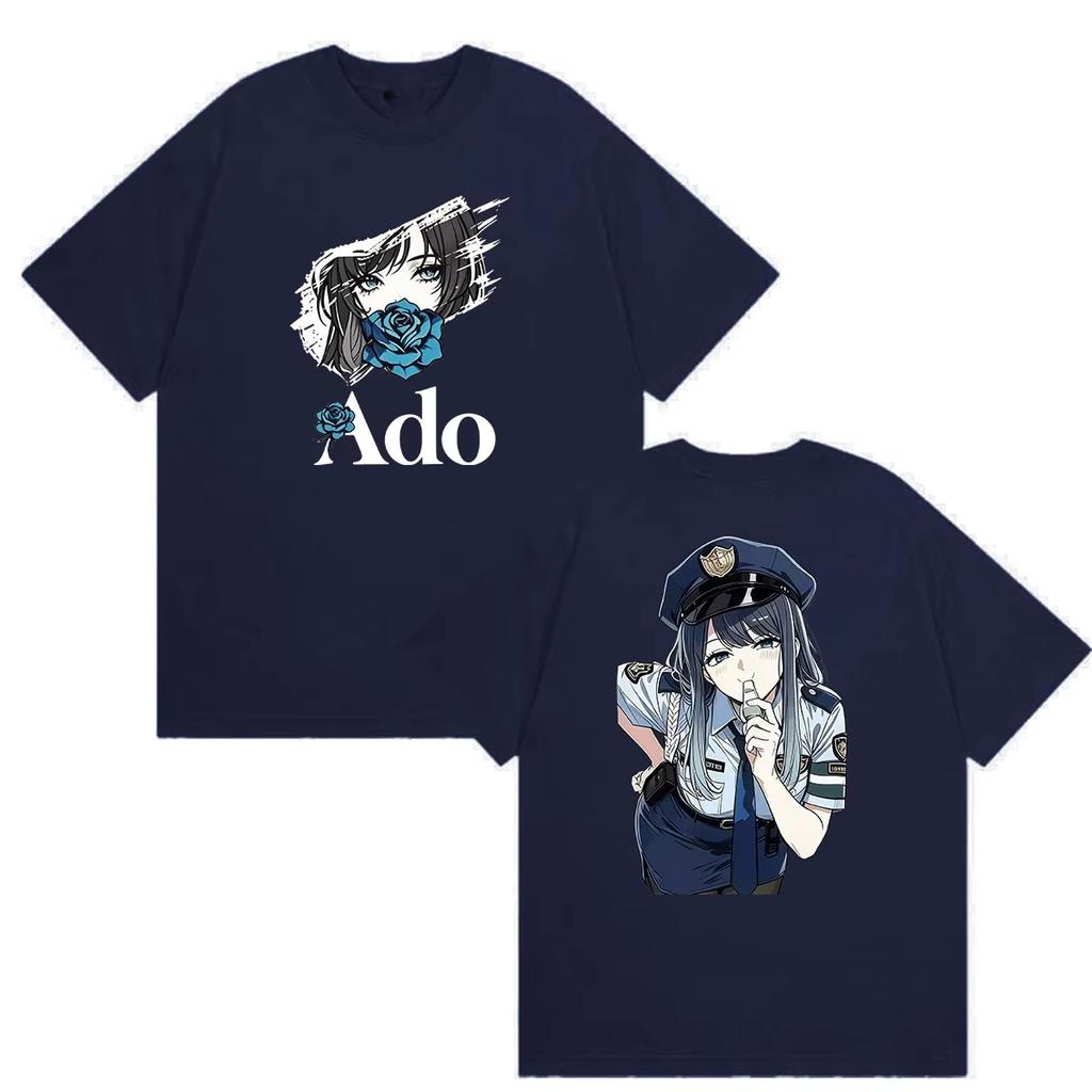 Hot Summer Japanese Singer Ado Tour 2026 Graphic T-Shirt Men Women Vintage Fashion Cute T-shirt Hip Hop Vintage Short Sleeve T-shirt