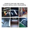 LED Emergency Light Tube Energy Saving Lamp Beads USB Charging Induction Lamp for Night Market Stall Stairway