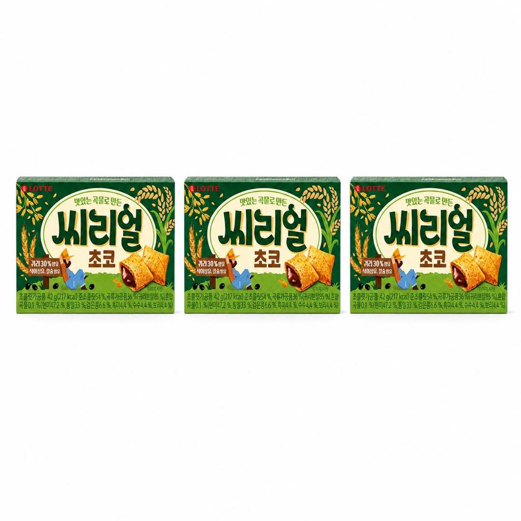 Lotte Buckwheat Compound Chocolate Coated Biscuits 42g